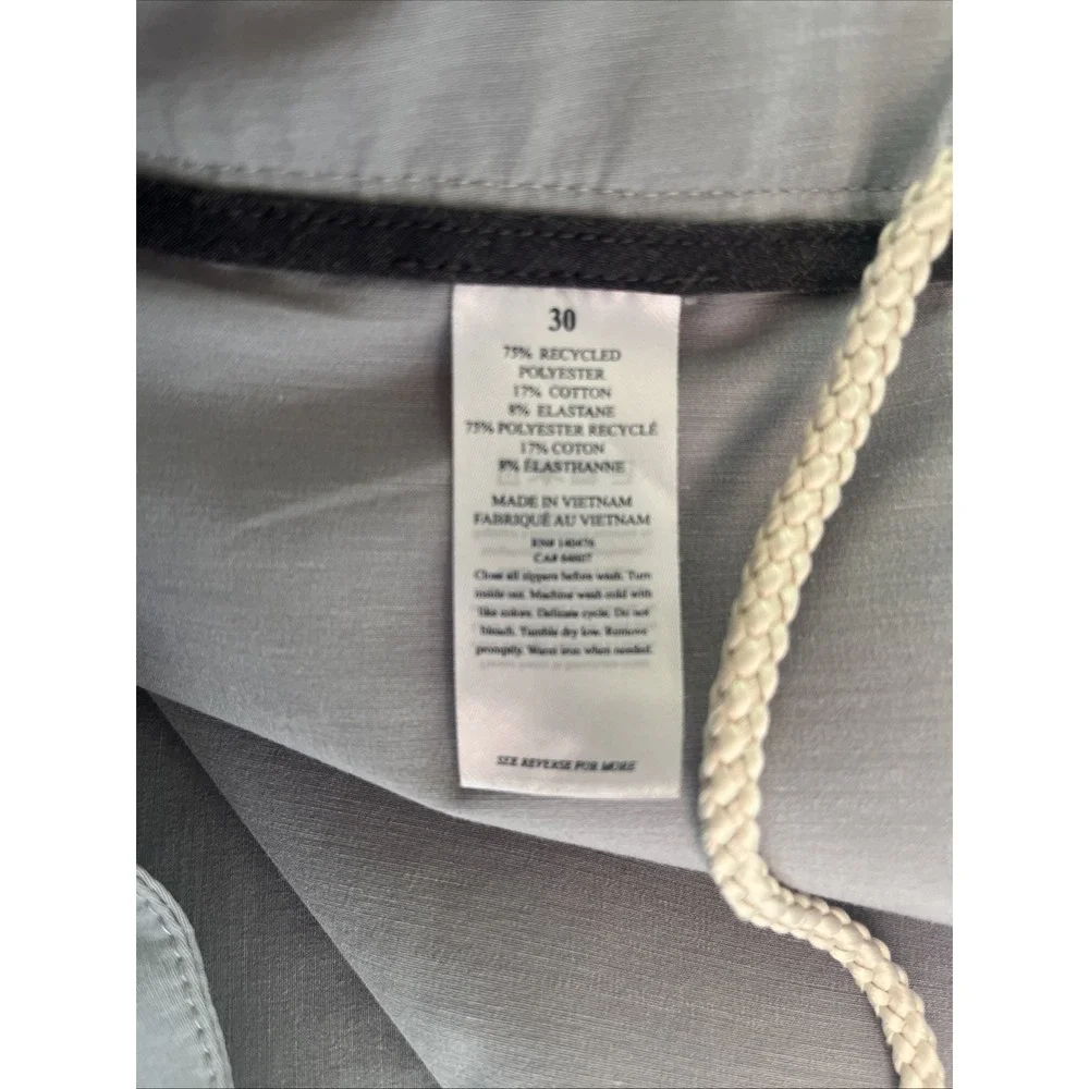 Faherty Men's All Day Shorts Swim 30 Gray Quick Dry Lightweight Drawstring